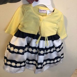 NWT 12 month old daisy stripped dress